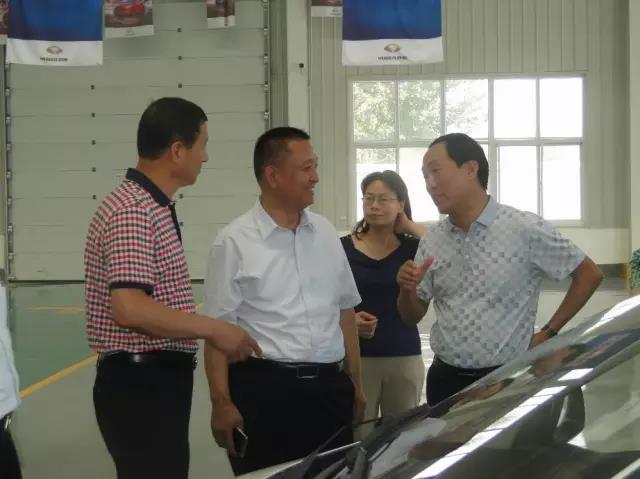 石家庄元氏县政协主席白兰怀一行莅临k8.com集团参观考察