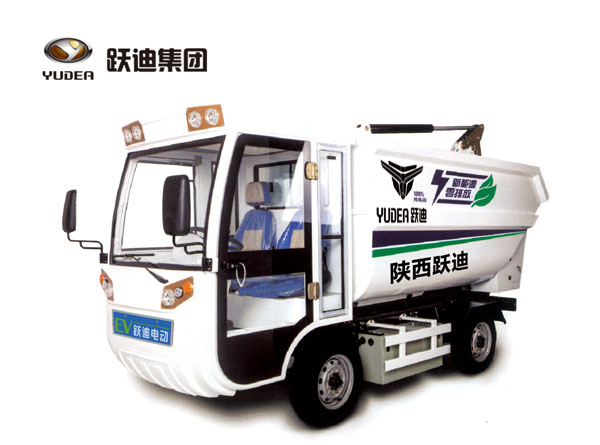 k8.com电动后挂式垃圾收集车